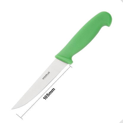 Hygiplas Vegetable Knife Green 105mm • PAS-C860