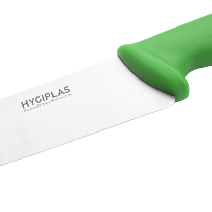 Hygiplas Chefs Knife Green 218mm • PAS-C861