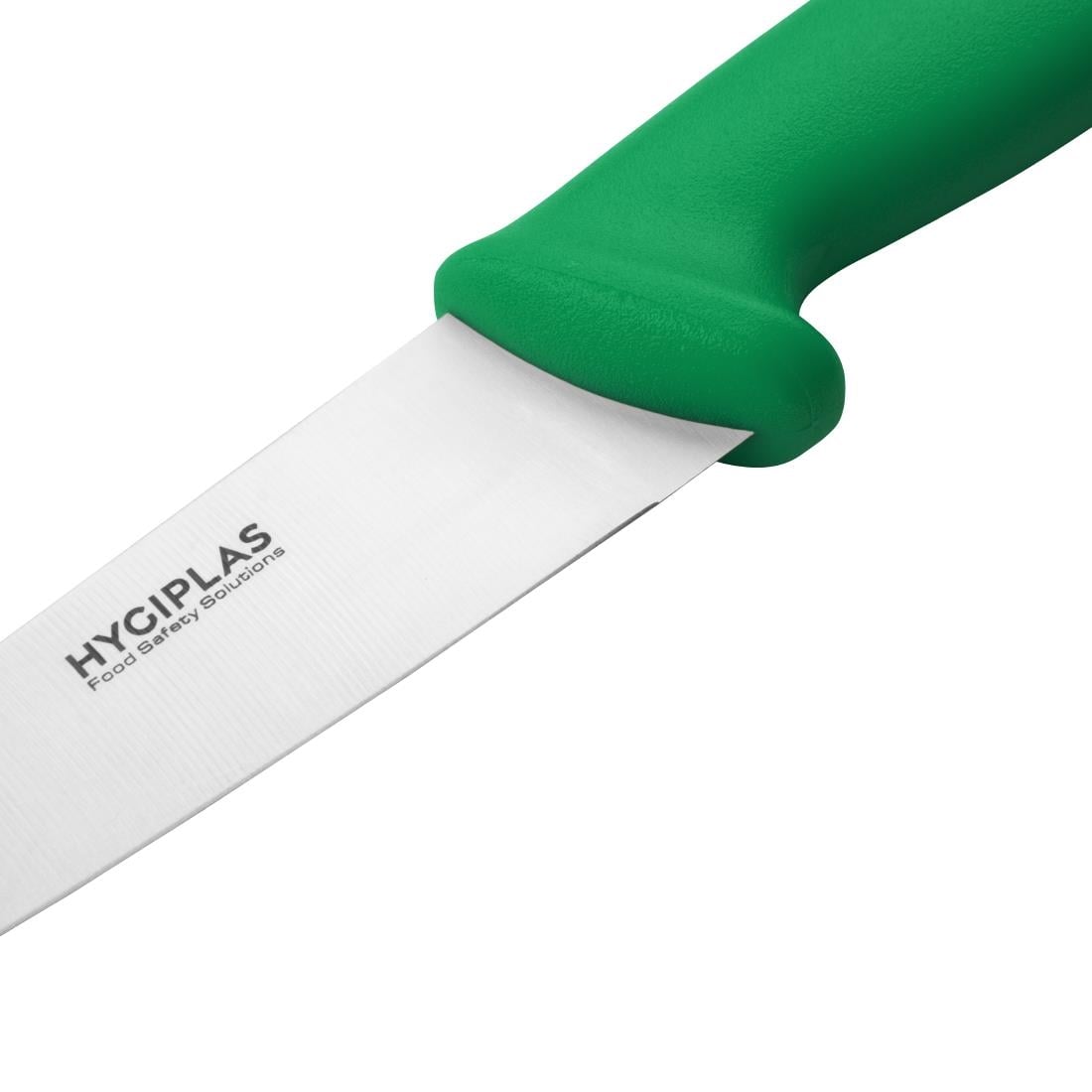 Hygiplas Chefs Knife Green 160mm • PAS-C864