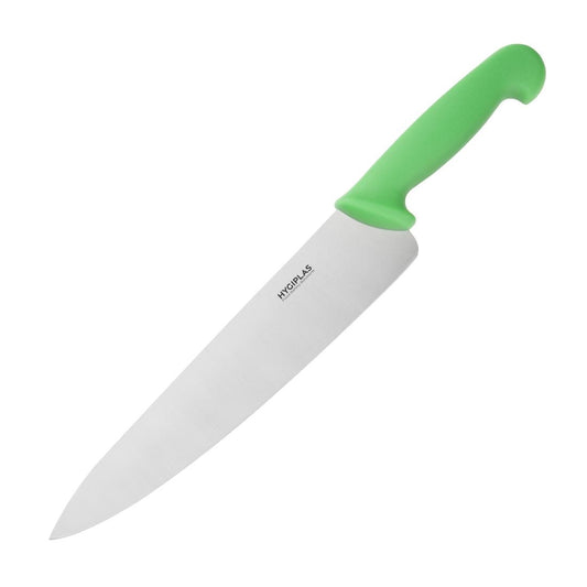 Hygiplas Chef Knife Green 250mm • PAS-C868