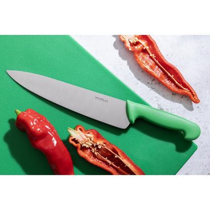 Hygiplas Chef Knife Green 250mm • PAS-C868