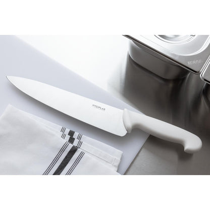 Hygiplas Chefs Knife White 250mm • PAS-C879