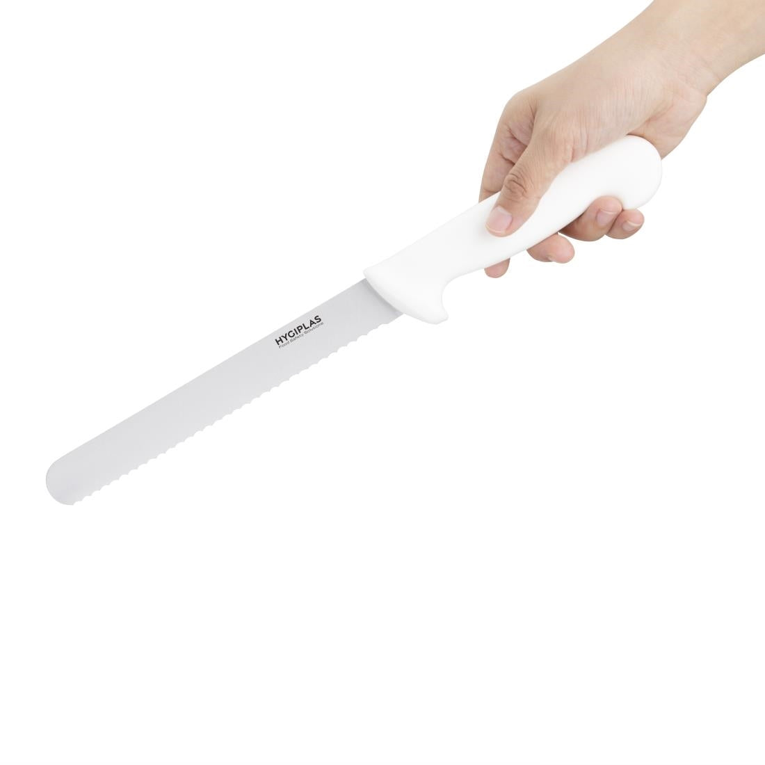 Hygiplas Bread Knife White 205mm • PAS-C882