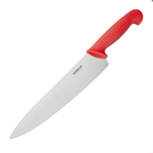 Hygiplas Chef Knife Red 250mm • PAS-C886