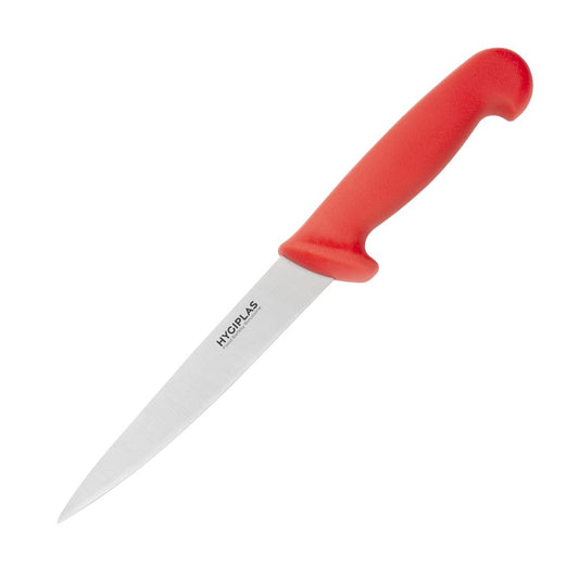 Hygiplas Fillet Knife Red 160mm • PAS-C889