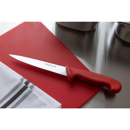 Hygiplas Fillet Knife Red 160mm • PAS-C889