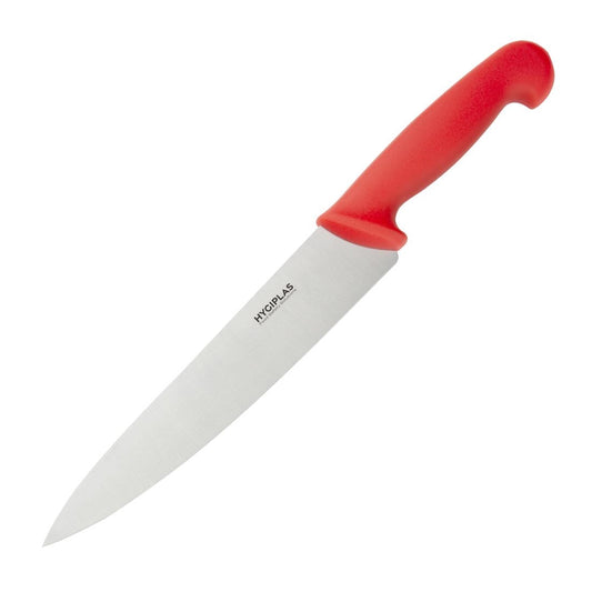 Hygiplas Chefs Knife Red 218mm • PAS-C895