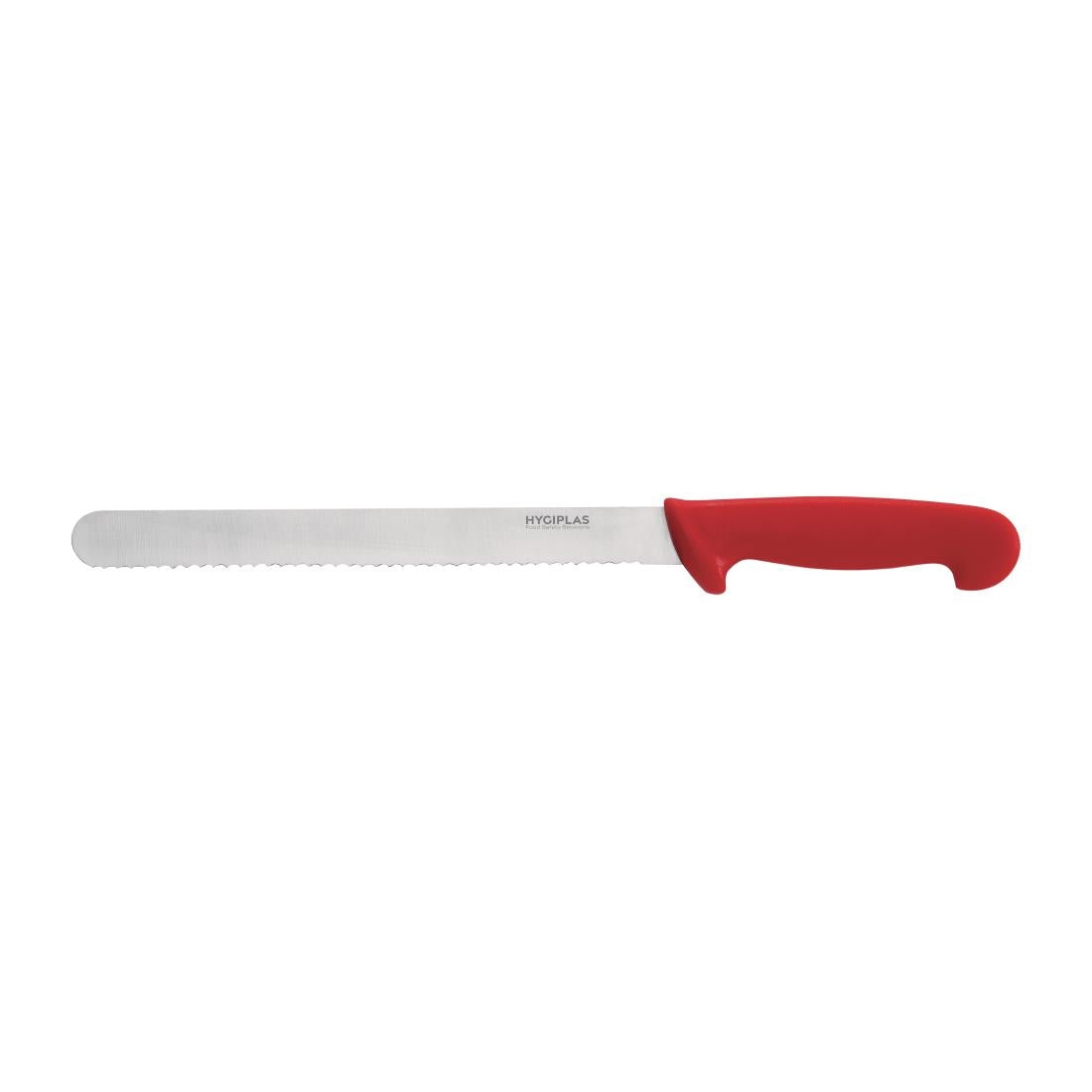 Hygiplas Serrated Slicer Red 150mm • PAS-C897