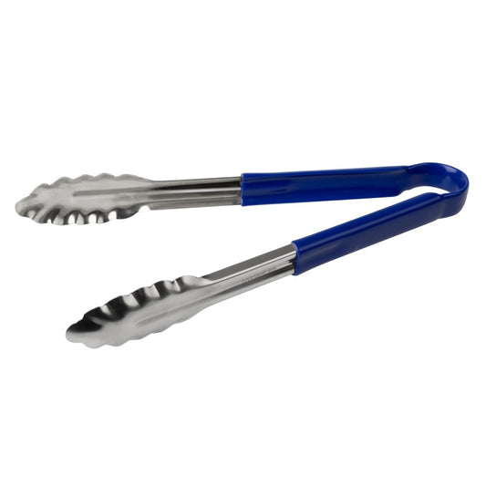 Hygiplas Colour Coded Blue Serving Tongs 300mm • PAS-CB156