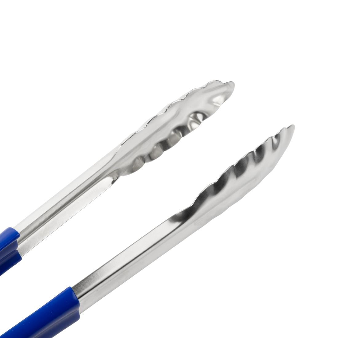 Hygiplas Colour Coded Blue Serving Tongs 300mm • PAS-CB156