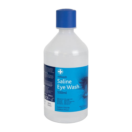Reliwash Saline Eye Wash 500ml Bottle • PAS-CB233