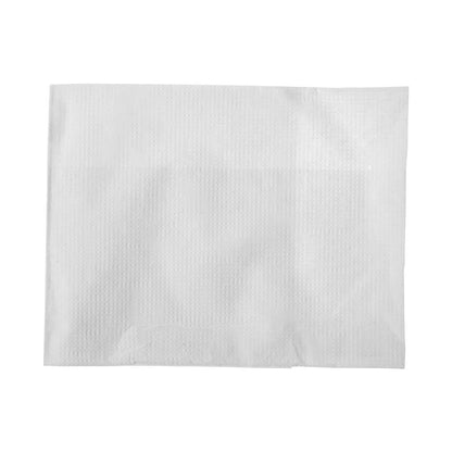 Lunch Napkin White 27x21cm 1ply M-Fold (6000 Pack) (1-Ply | Pack Quantity: 6000) • PAS-CB392