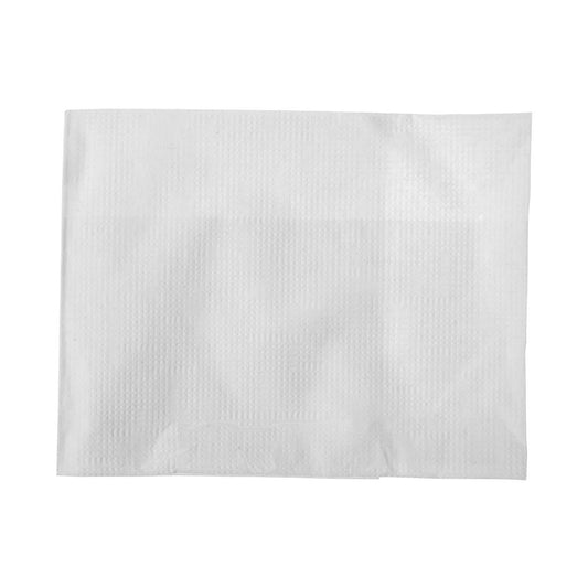 Lunch Napkin White 27x21cm 1ply M-Fold (6000 Pack) (1-Ply | Pack Quantity: 6000) • PAS-CB392