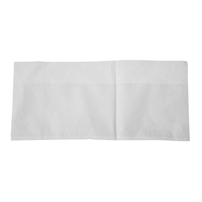 Lunch Napkin White 27x21cm 1ply M-Fold (6000 Pack) (1-Ply | Pack Quantity: 6000) • PAS-CB392