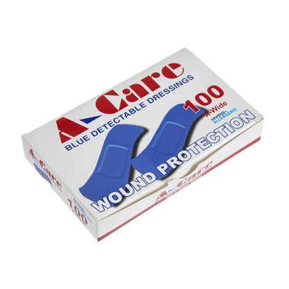 Standard Blue Plasters (100 Pack) (Pack of 100) • PAS-CB442