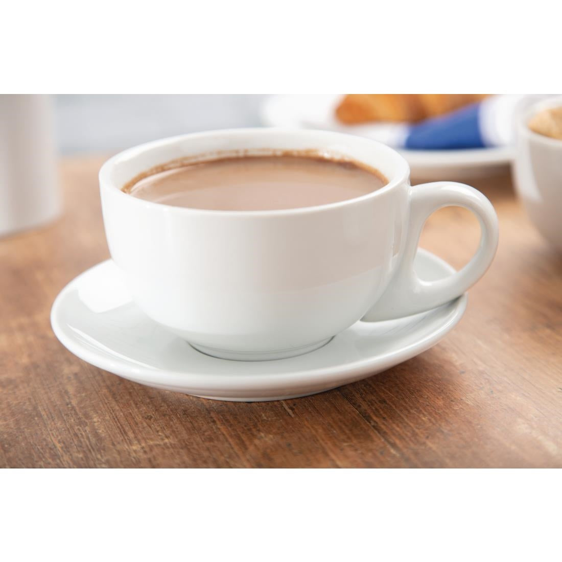 Olympia Whiteware Coffee Cups 284ml (12 Pack) (Pack of 12) • PAS-CB462