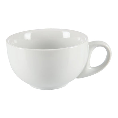Olympia Whiteware Cappuccino Cup - 284ml 9.6fl oz (12 Pack) (Capacity: 284ml | Pack Quantity: 12) • PAS-CB462