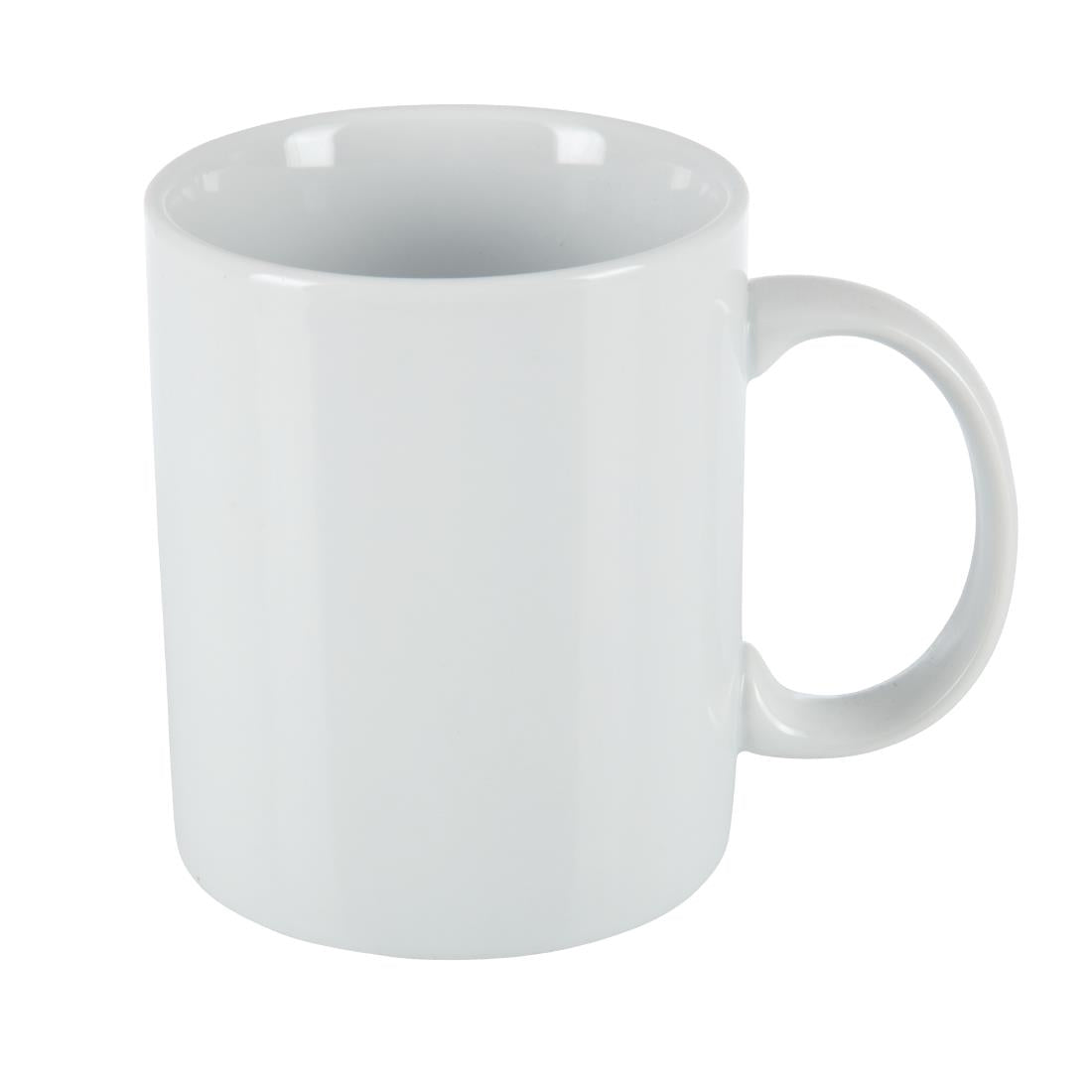 Olympia Whiteware Standard Mug - 284ml 9.6fl oz (12 Pack) (285ml. Pack quantity: 12) • PAS-CB466