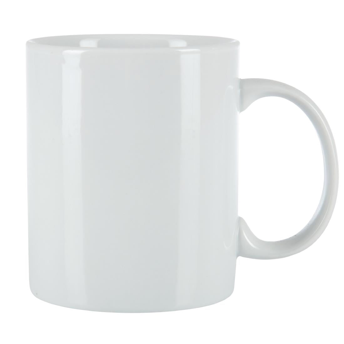 Olympia Whiteware Standard Mugs 284ml (12 Pack) (Pack of 12) • PAS-CB466