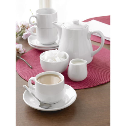 Olympia Whiteware Cream & Milk Jugs 230ml (12 Pack) (Pack of 12) • PAS-C205