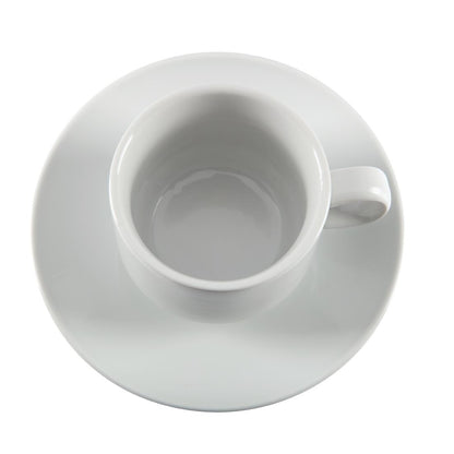 Olympia Whiteware Stacking Tea Cups 7oz 200ml (12 Pack) (Pack of 12) • PAS-CB467