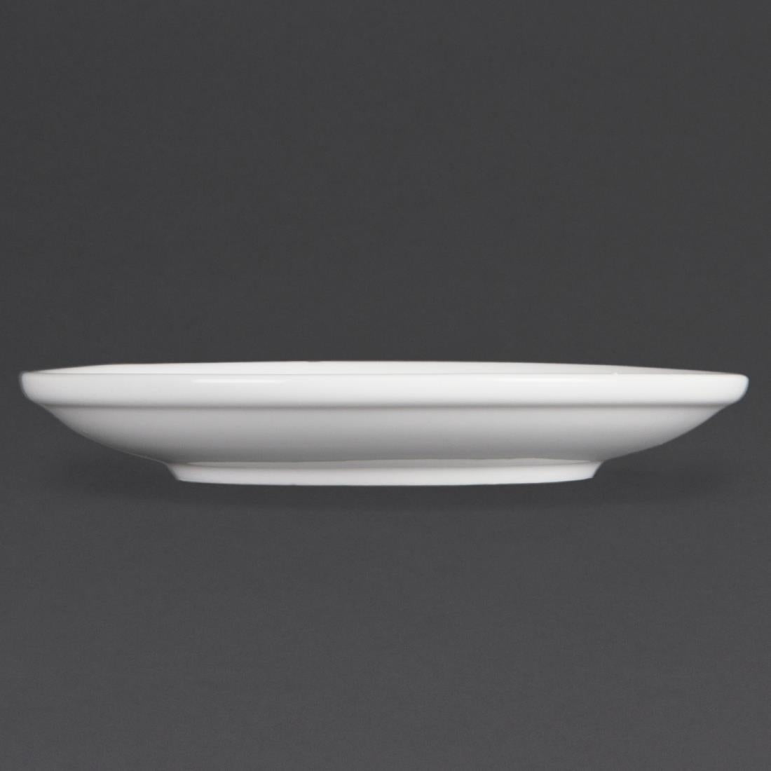 Olympia Whiteware Stacking Saucers (12 Pack) (Pack of 12) • PAS-CB468