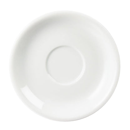 Olympia Whiteware Cappuccino Saucers (12 Pack) (Pack of 12) • PAS-CB470