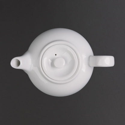 Olympia Whiteware Teapot 426ml (4 Pack) (2 Cup. 426ml. Pack quantity: 4) • PAS-CB473