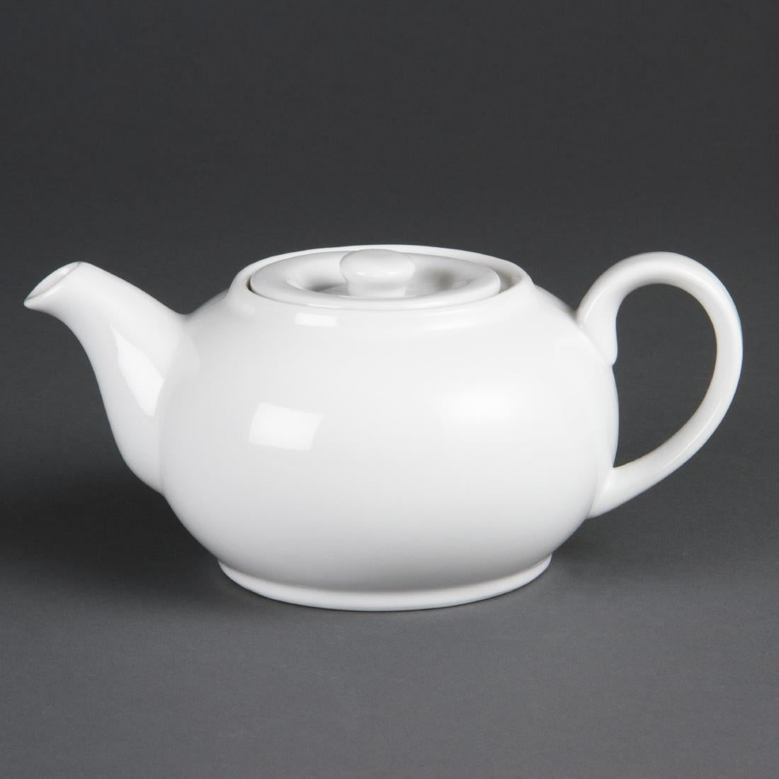 Olympia Whiteware Teapots 852ml (4 Pack) (Pack of 4) • PAS-CB474