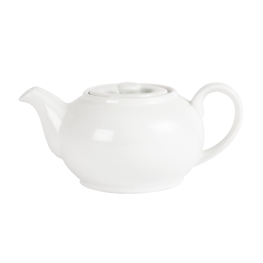 Olympia Whiteware Teapot 426ml (4 Pack) (2 Cup. 426ml. Pack quantity: 4) • PAS-CB473