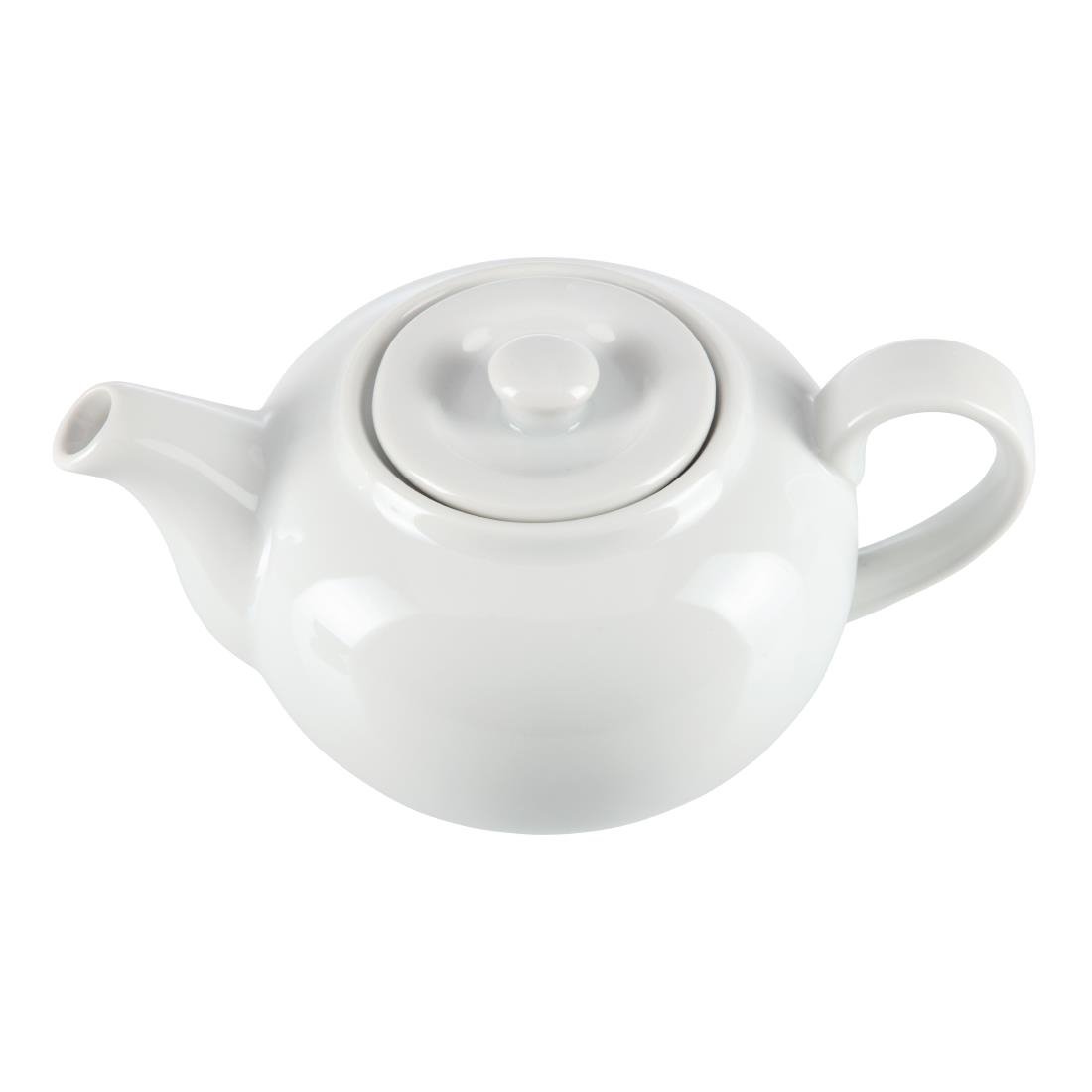 Olympia Whiteware Teapots 852ml (4 Pack) (Pack of 4) • PAS-CB474