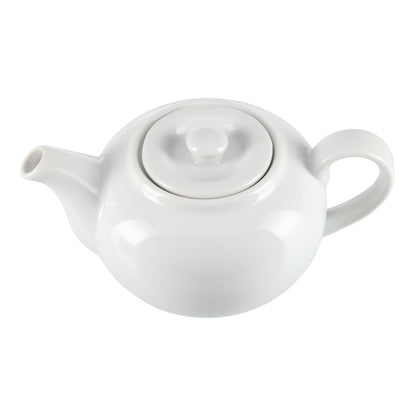 Olympia Whiteware Teapot 860ml (4 Pack) (4 Cup Capacity. 860ml. Pack quantity: 4) • PAS-CB474
