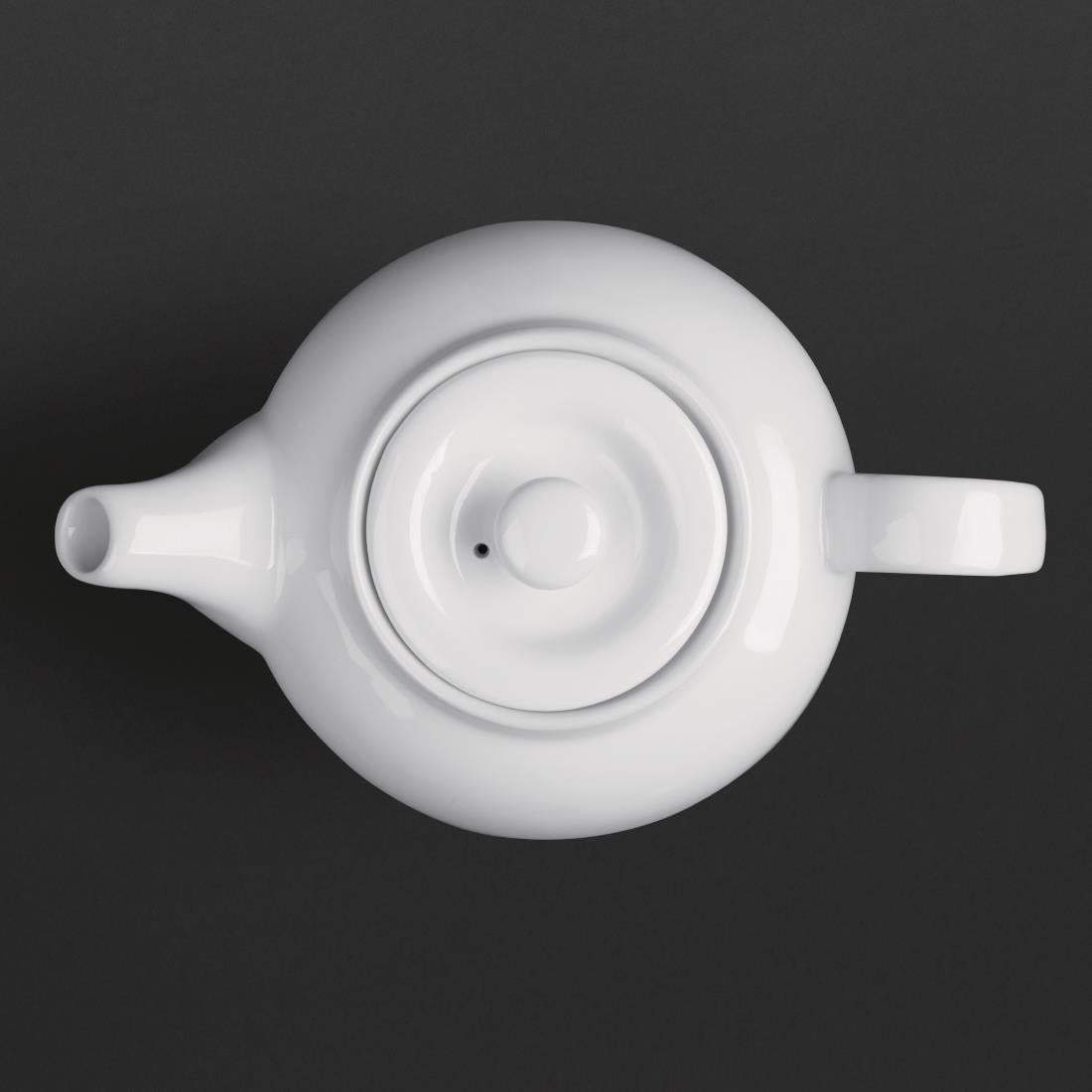 Olympia Whiteware Teapots 852ml (4 Pack) (Pack of 4) • PAS-CB474