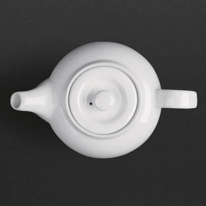 Olympia Whiteware Teapots 852ml (4 Pack) (Pack of 4) • PAS-CB474