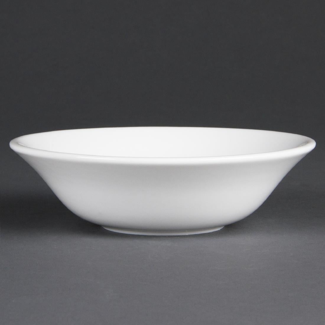 Olympia Whiteware Oatmeal Bowl - 150mm (12 Pack) (150mm / 300ml | Pack quantity: 12) • PAS-CB475