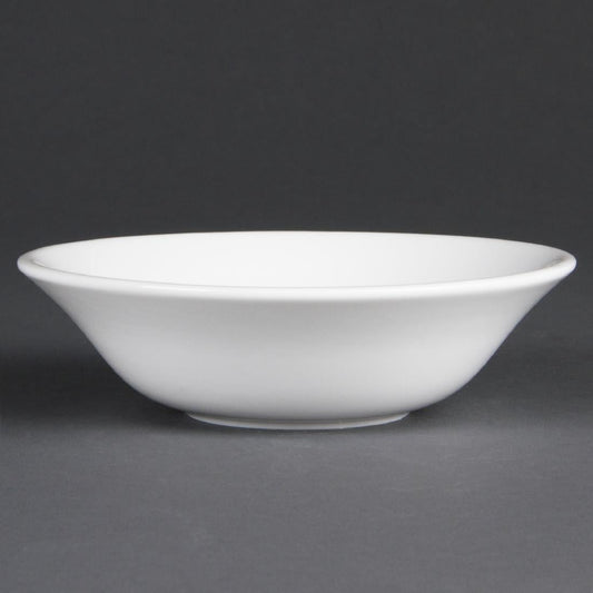 Olympia Whiteware Oatmeal Bowl - 150mm (12 Pack) (150mm / 300ml | Pack quantity: 12) • PAS-CB475