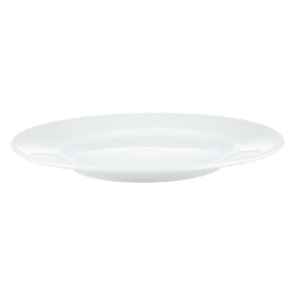 Olympia Whiteware Wide Rimmed Plate - 200mm (12 Pack) (202(Ø)mm | Pack Quantity: 12) • PAS-CB479
