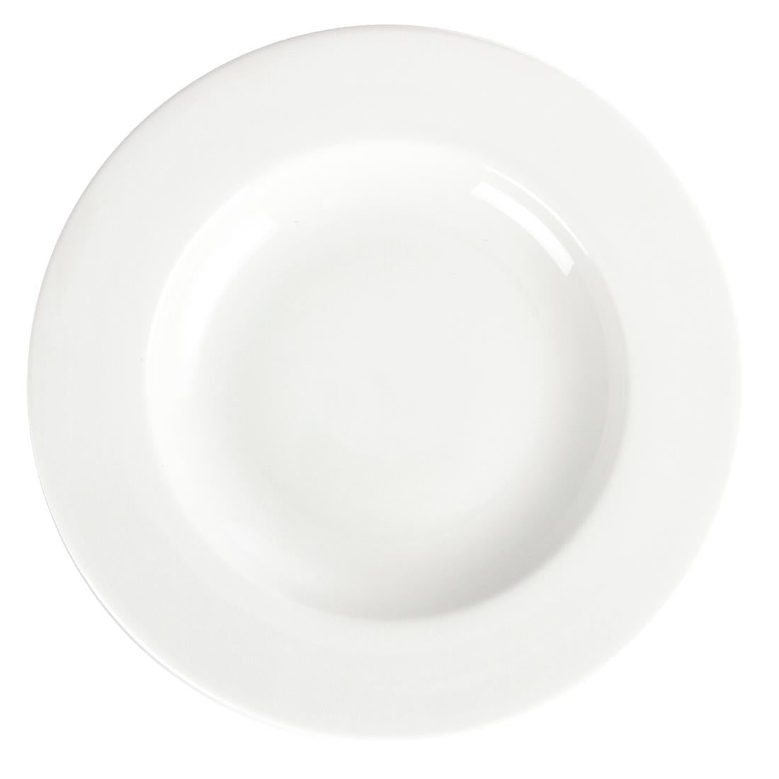 Olympia Whiteware Pasta Plates 310mm (4 Pack) (Pack of 4) • PAS-CB485