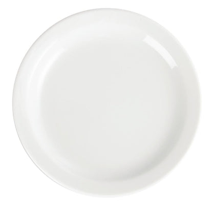 Olympia Whiteware Narrow Rimmed Plates 150mm (12 Pack) (Pack of 12) • PAS-CB486