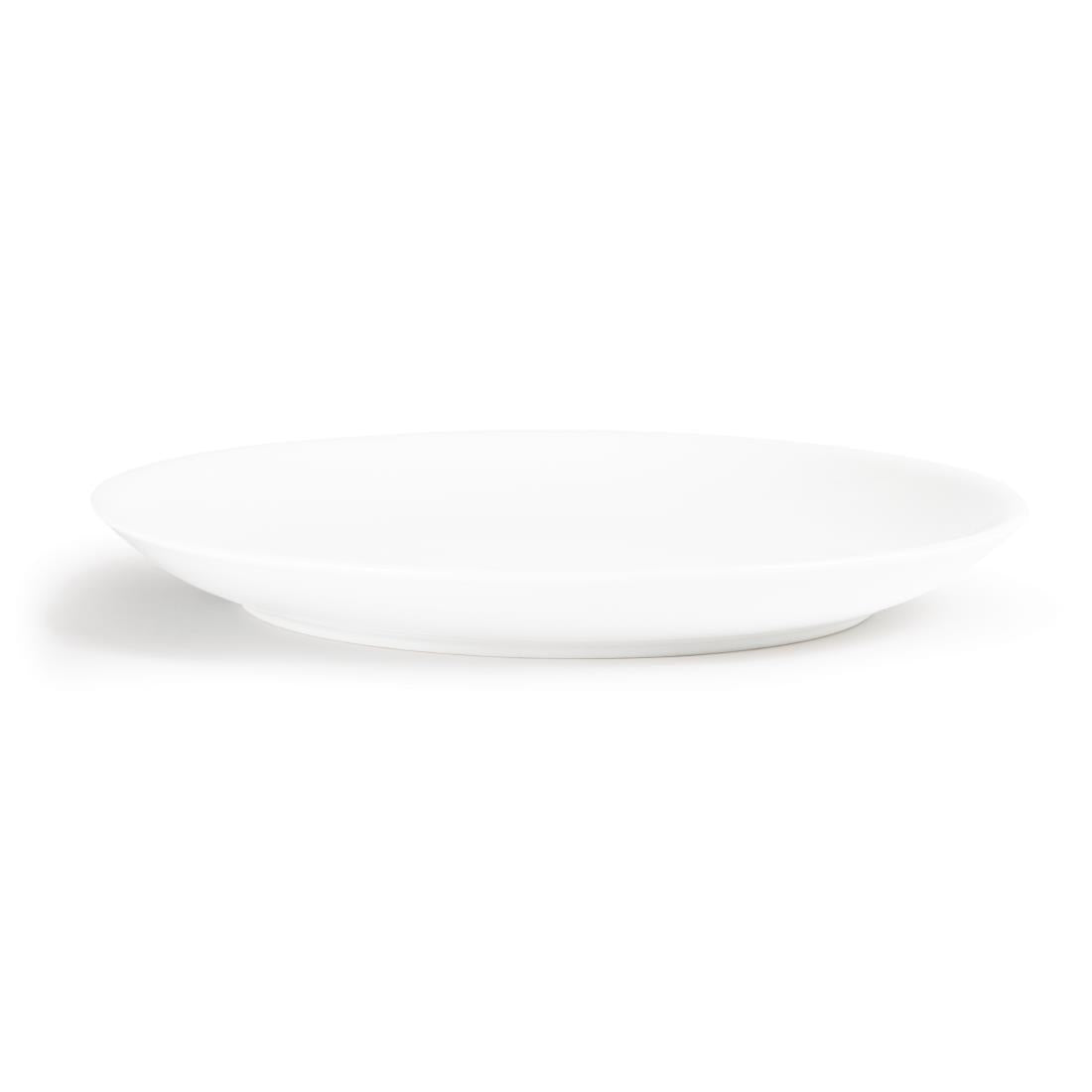 Olympia Whiteware Coupe Plates 280mm (6 Pack) (Pack of 6) • PAS-CB492