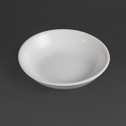 Olympia Whiteware Soy Dishes 100mm (12 Pack) (Pack of 12) • PAS-CB494