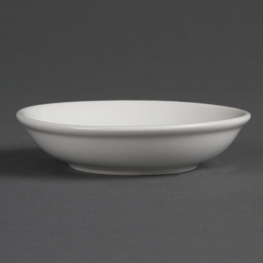 Olympia Whiteware Soy Dish - 100mm (12 Pack) (100mm / 4" | Pack quantity: 12) • PAS-CB494