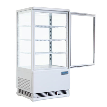 Polar C-Series Energy Efficient Display Fridge 68Ltr White • PAS-CX578-A