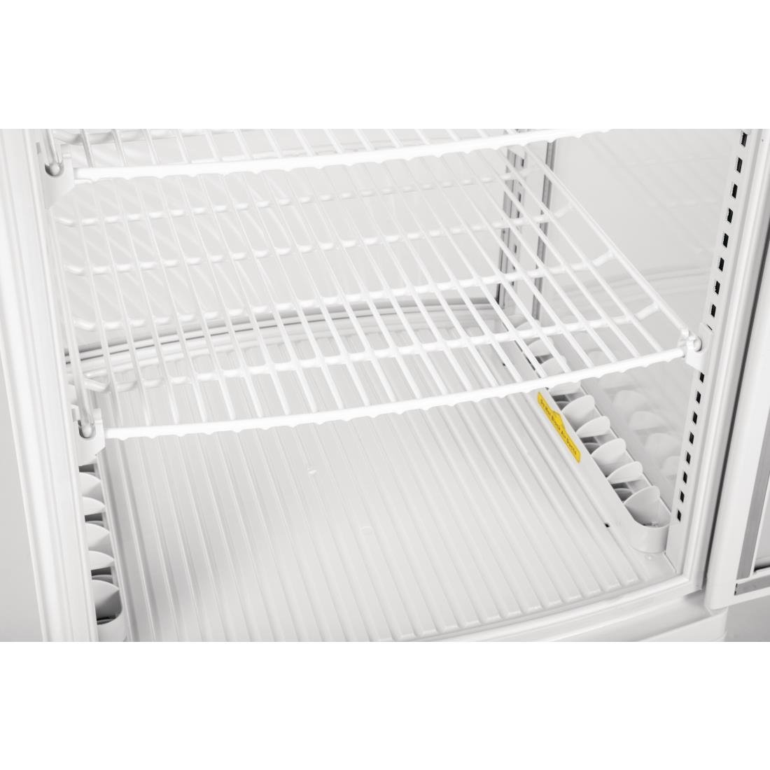 Polar C-Series Energy Efficient Curved Door Display Fridge White 86Ltr • PAS-CX576-A