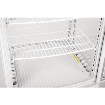 Polar C-Series Energy Efficient Curved Door Display Fridge White 86Ltr • PAS-CX576-A