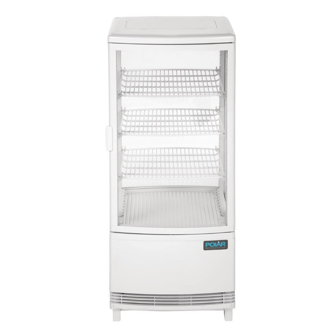 Polar C-Series Energy Efficient Curved Door Display Fridge White 86Ltr • PAS-CX576-A