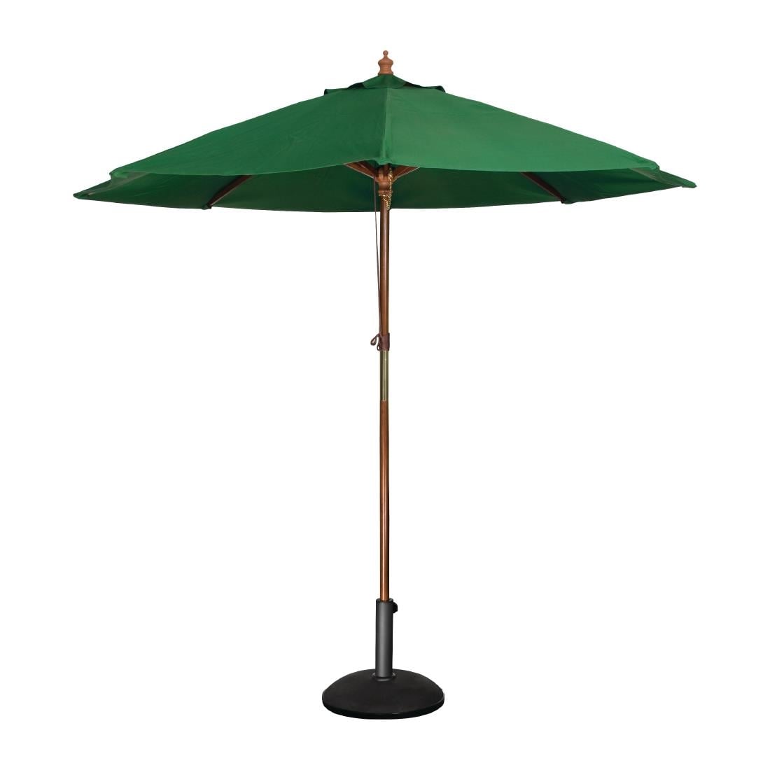 Bolero Round Outdoor Umbrella 2.5m Diameter Green • PAS-CB512