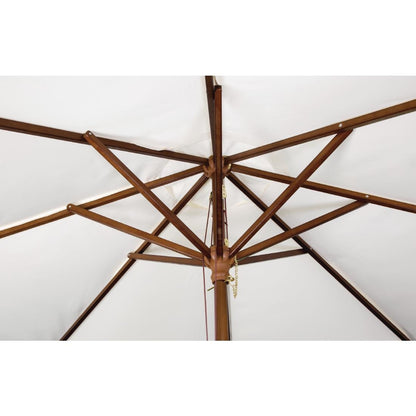 Bolero Round Outdoor Umbrella 2.5m Diameter Cream • PAS-CB513