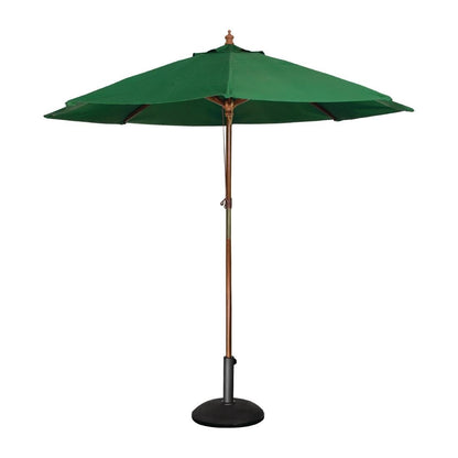 Bolero Round Outdoor Umbrella 3m Diameter Green • PAS-CB515