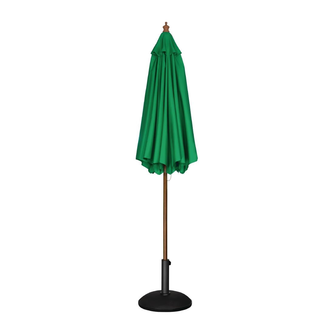 Bolero Round Outdoor Umbrella 3m Diameter Green • PAS-CB515